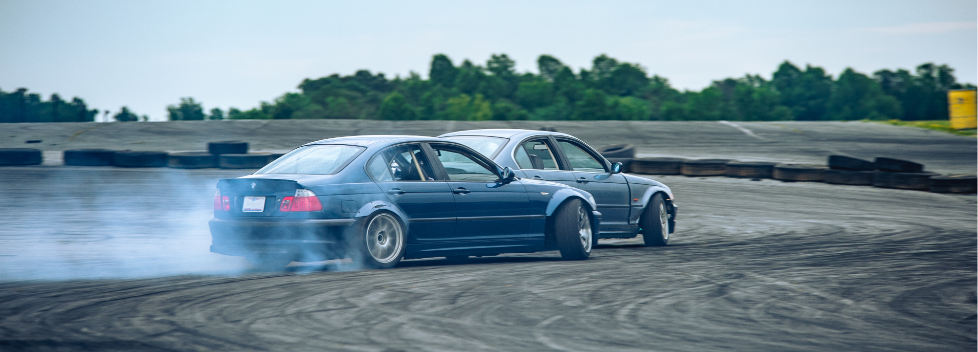 2 e46 drifting in tandem
