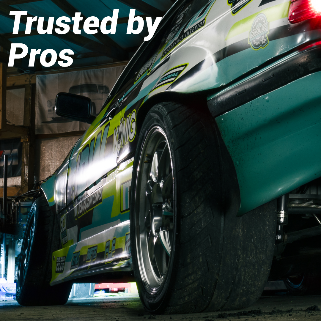 E36 pro drift car side view