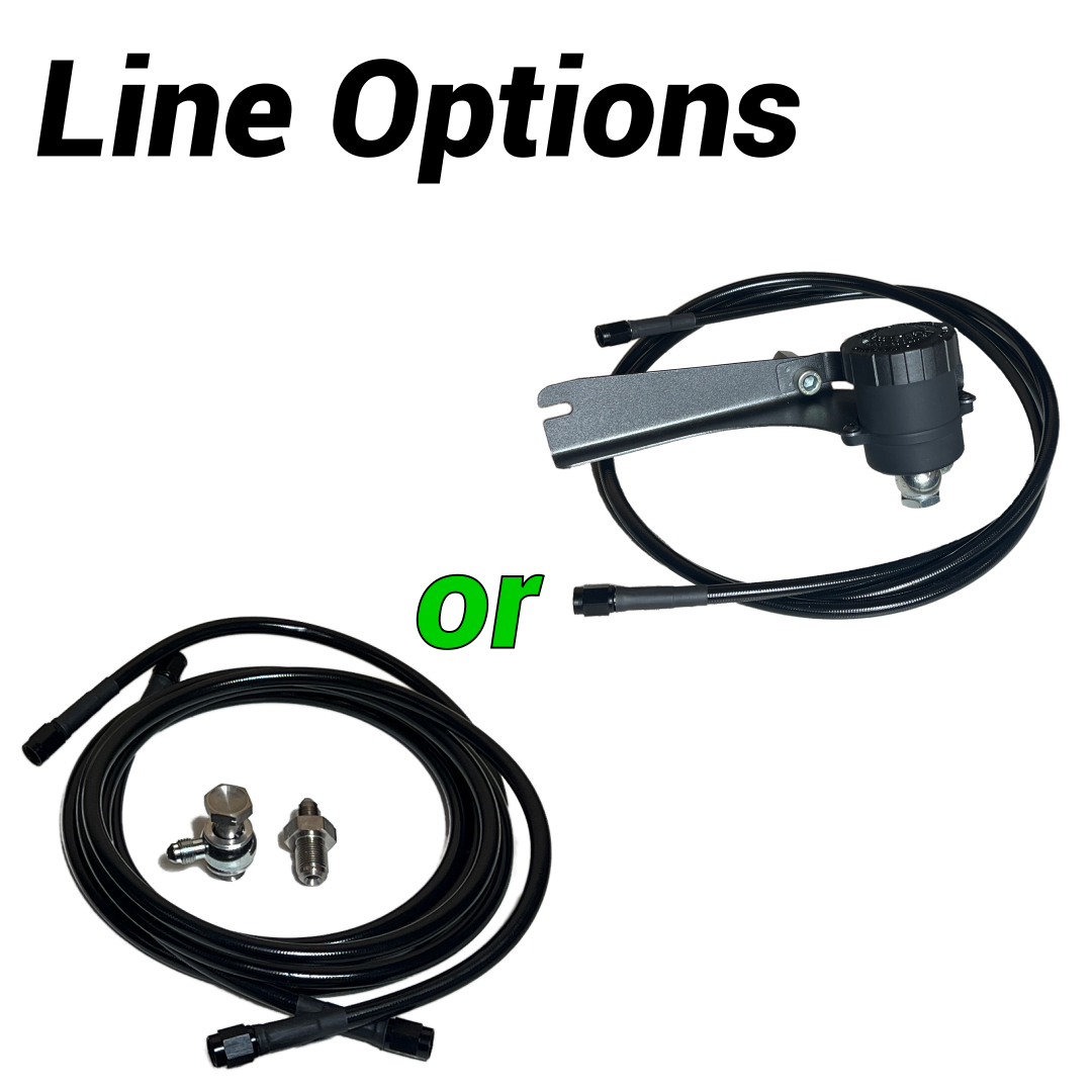 E46 Hydraulic Handbrake line options