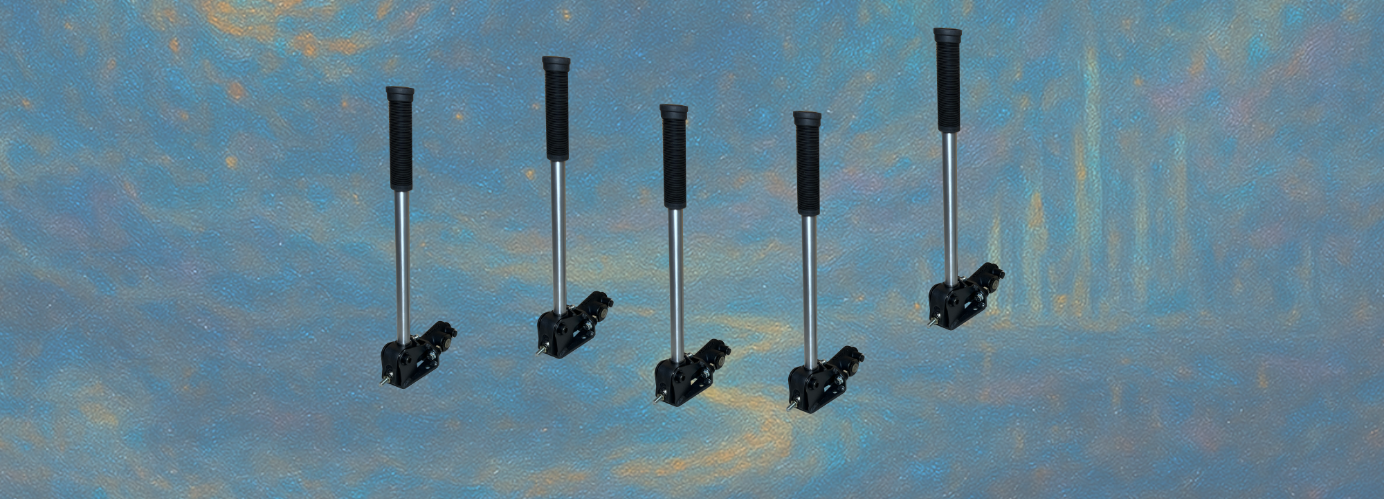 Group of universal handbrakes